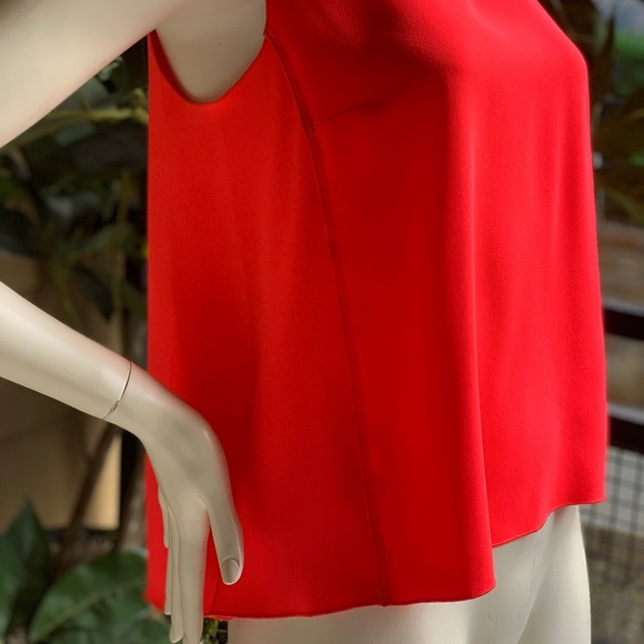 Trina Turk neon pink Trapeze Top - Picture 6 of 7